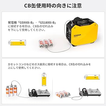 未使用品　カセットボンベガス式インバーター発電機 XYG950i-B キャンプで便利なカセットガス発電機「XY950i-B」発売